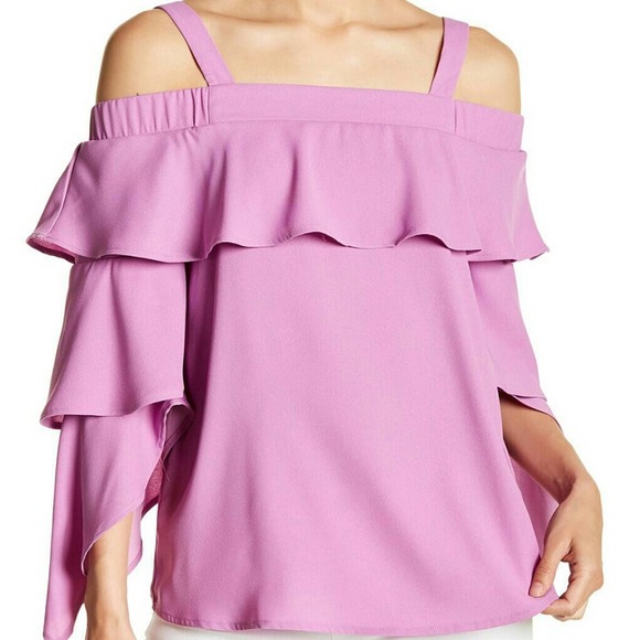 NWT Romeo & Juliet Couture Ruffle Off Shoulder M - Picture 1 of 6
